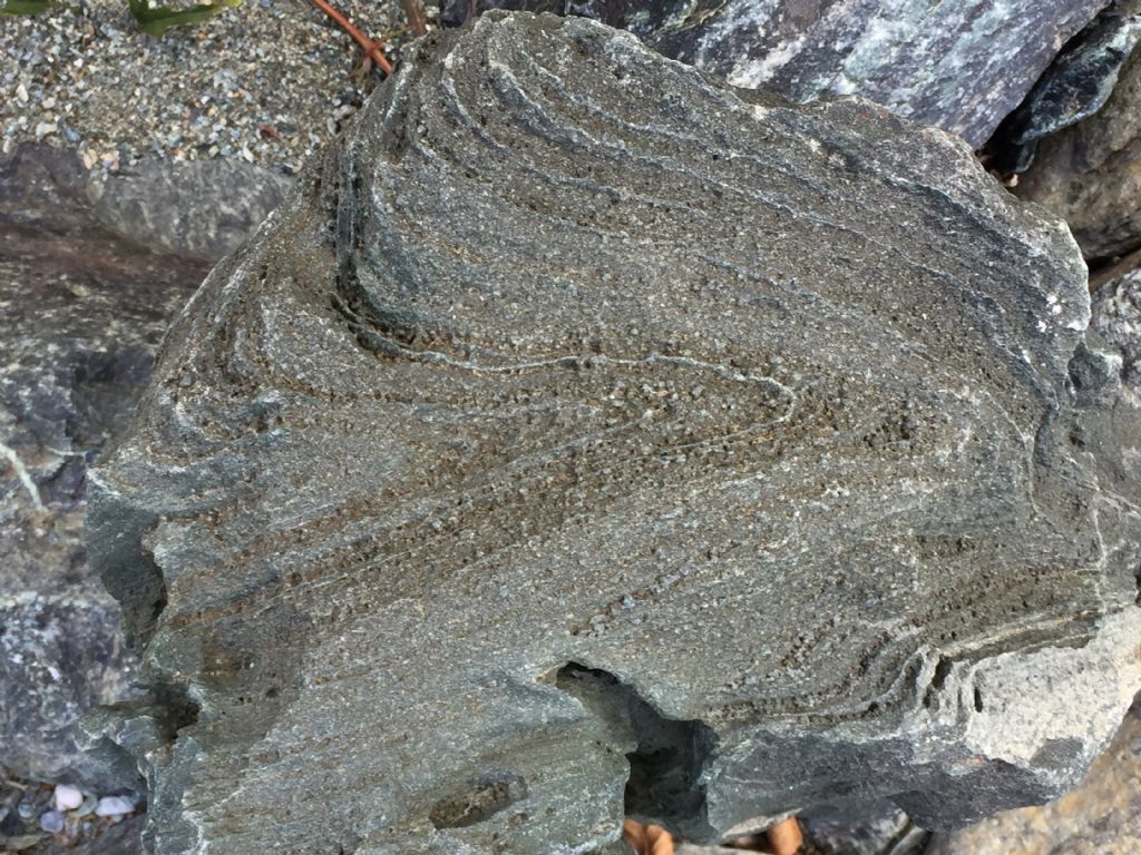 Rocce della vallata del torrente Piota nel comune di Lerma (AL)